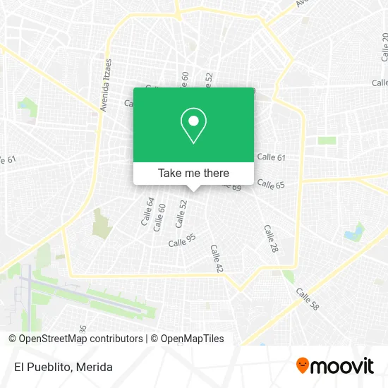 El Pueblito map