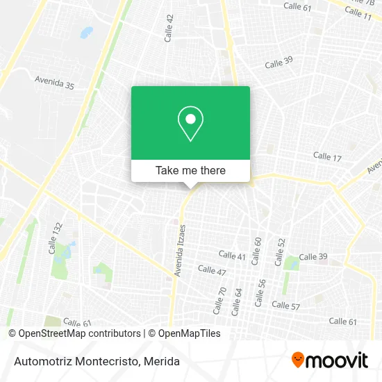 Automotriz Montecristo map