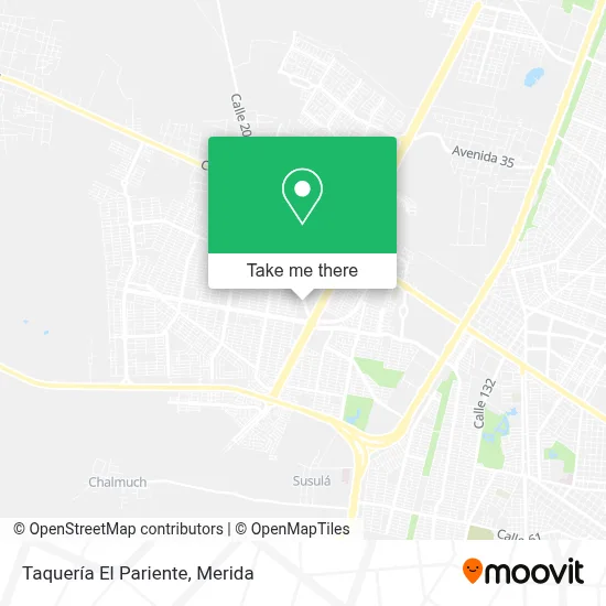 Taquería El Pariente map