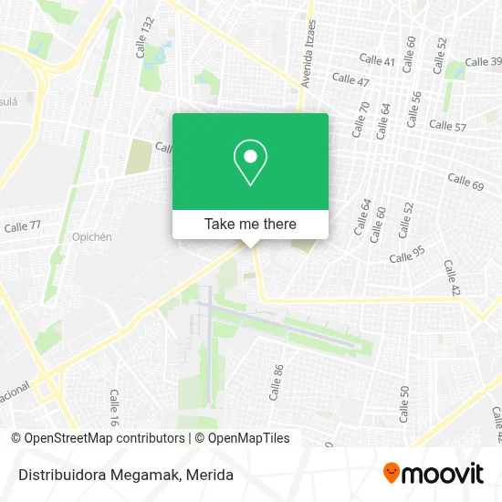 Distribuidora Megamak map