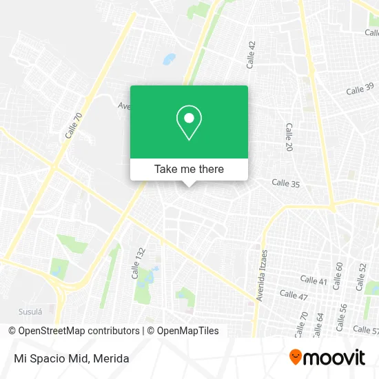 Mi Spacio Mid map