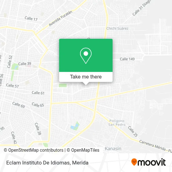 Eclam Instituto De Idiomas map