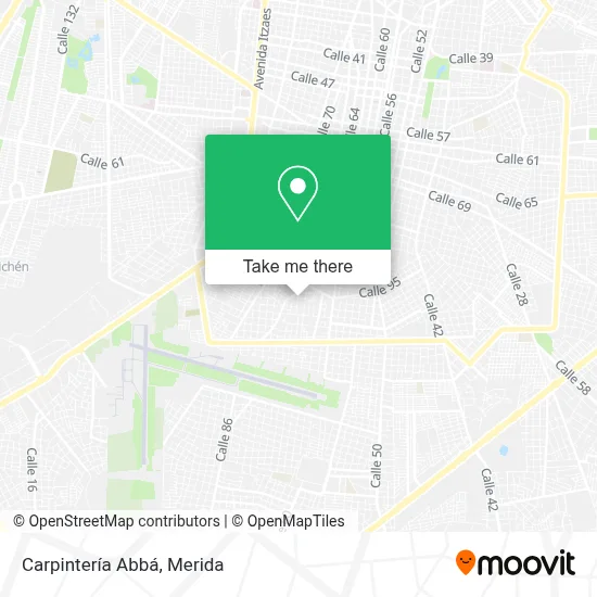 Carpintería Abbá map
