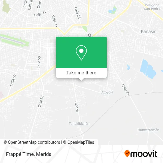 Frappé Time map