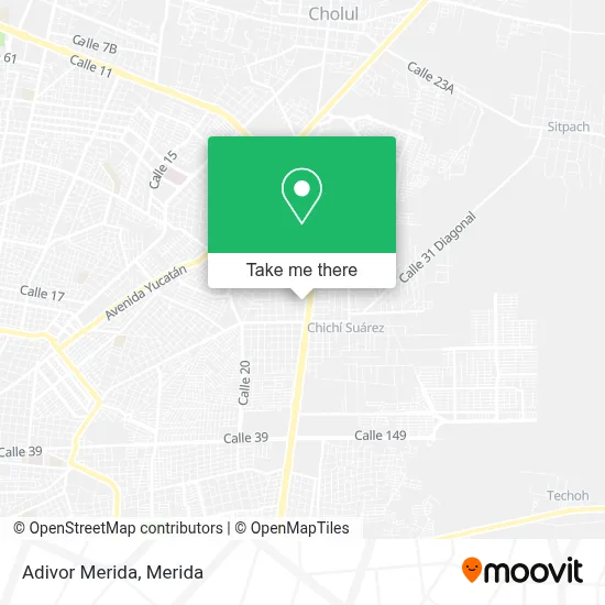 Adivor Merida map