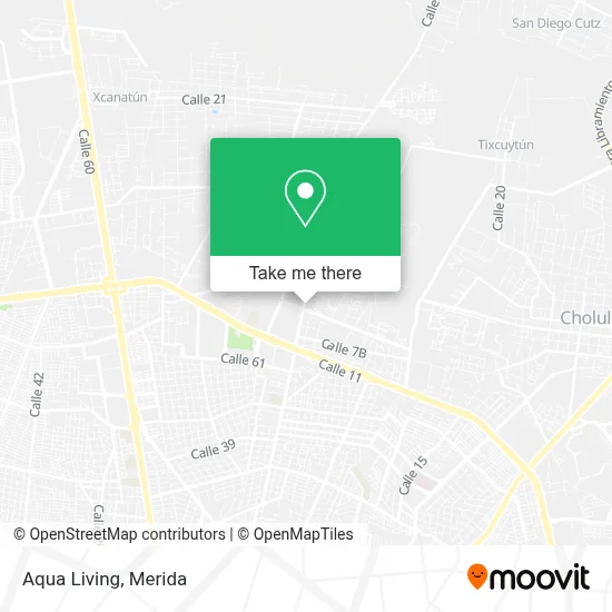 Aqua Living map
