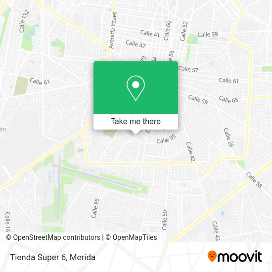 Tienda Super 6 map