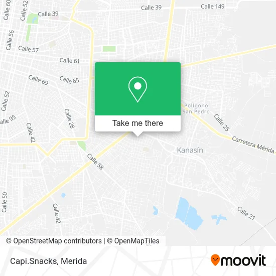 Mapa de Capi.Snacks