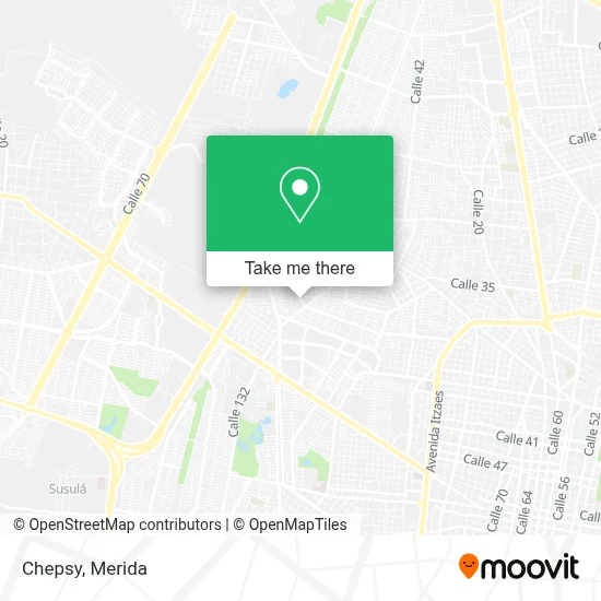 Mapa de Chepsy