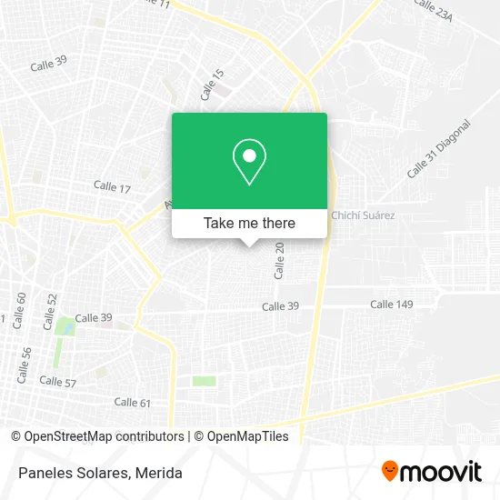Paneles Solares map
