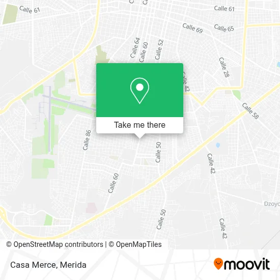Casa Merce map