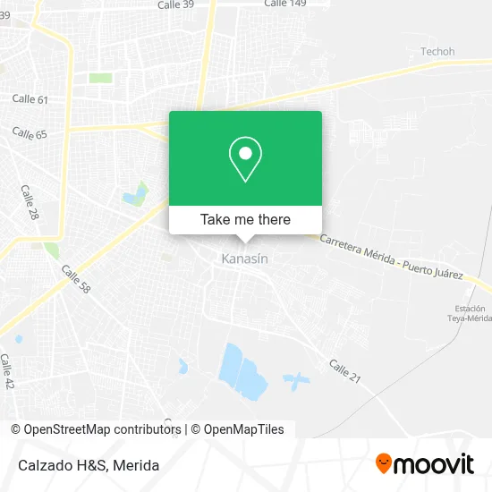Calzado H&S map
