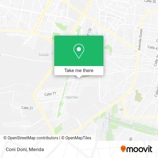 Coni Doni map