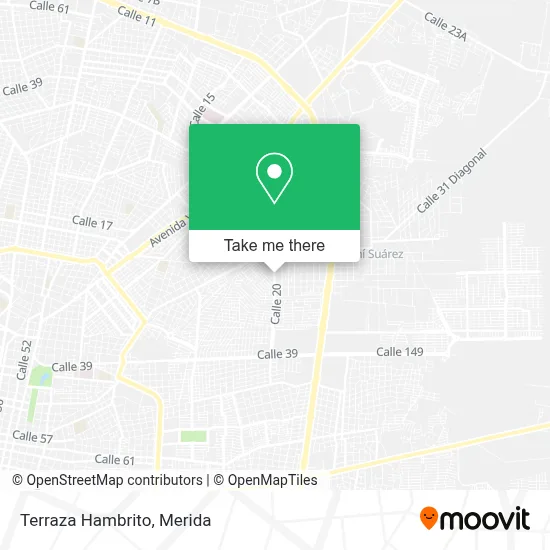 Terraza Hambrito map