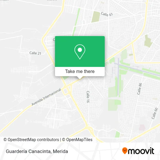 Guardería Canacinta map