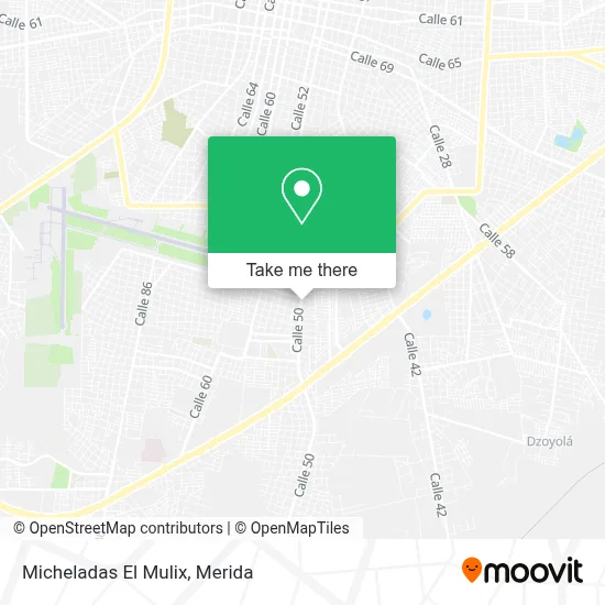 Micheladas El Mulix map