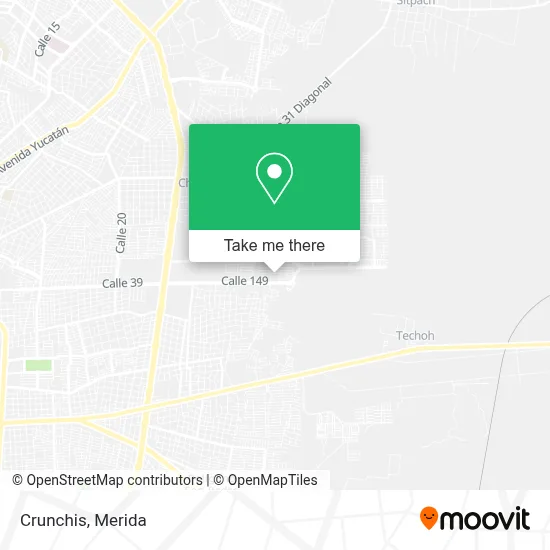 Crunchis map