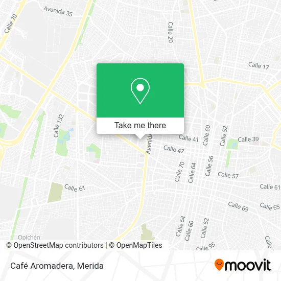 Café Aromadera map