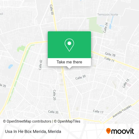 Usa In He Box Merida map