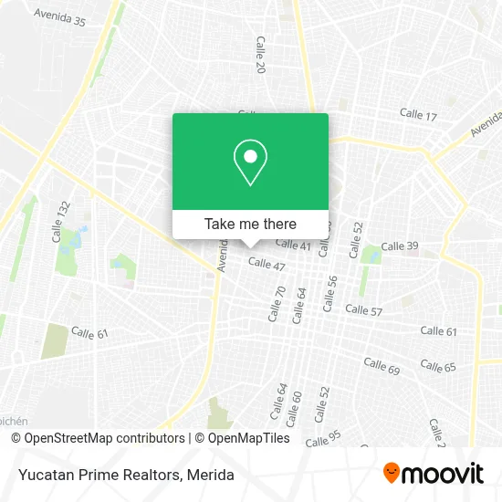 Yucatan Prime Realtors map