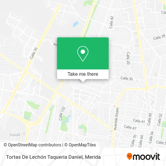 Tortas De Lechón Taquería Daniel map