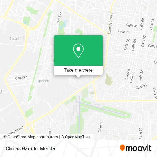 Climas Garrido map