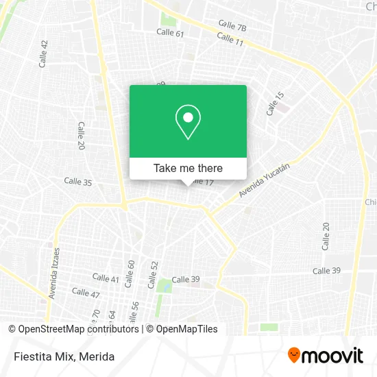 Fiestita Mix map