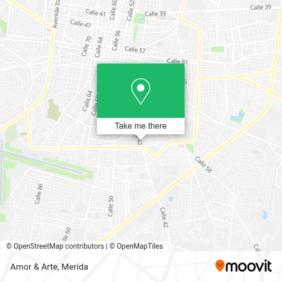 Amor & Arte map