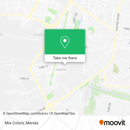 Mia Colors map