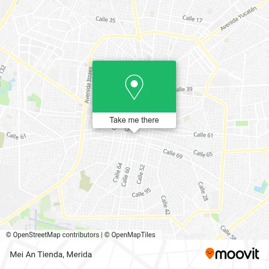 Mei An Tienda map