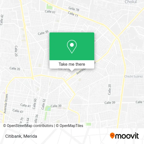 Citibank map