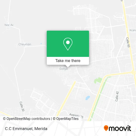 C.C Emmanuel map