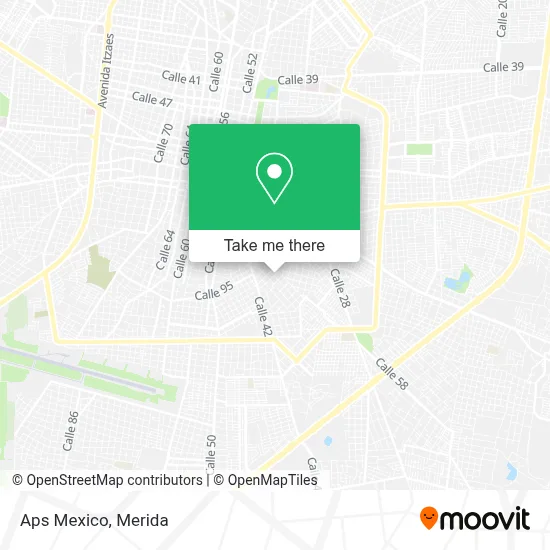 Aps Mexico map