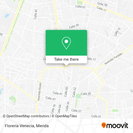 Floreria Venecia map