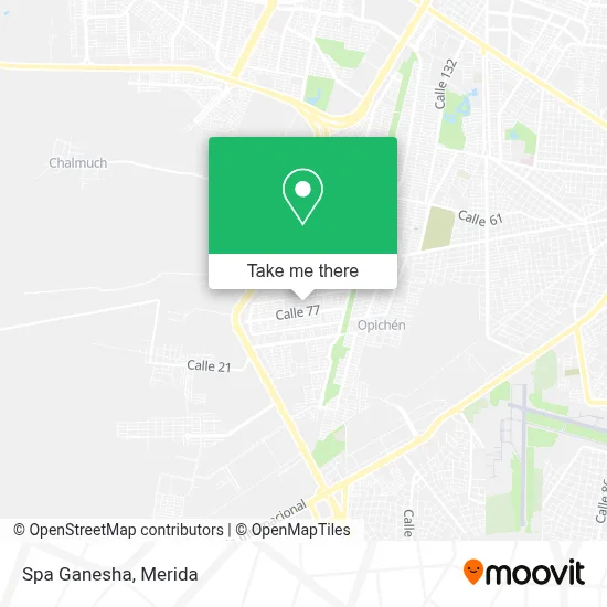 Spa Ganesha map