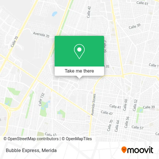 Bubble Express map
