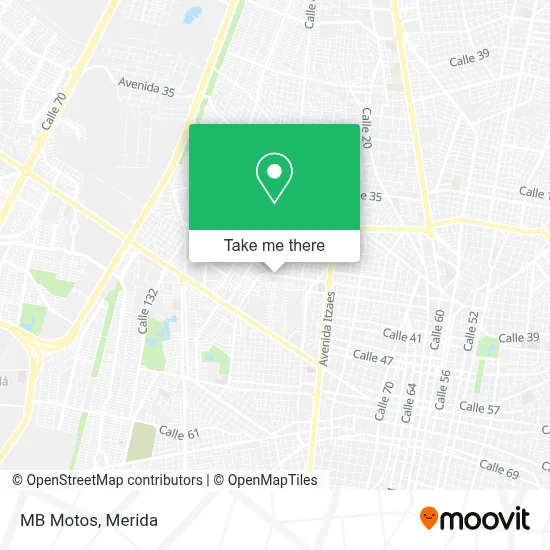 MB Motos map