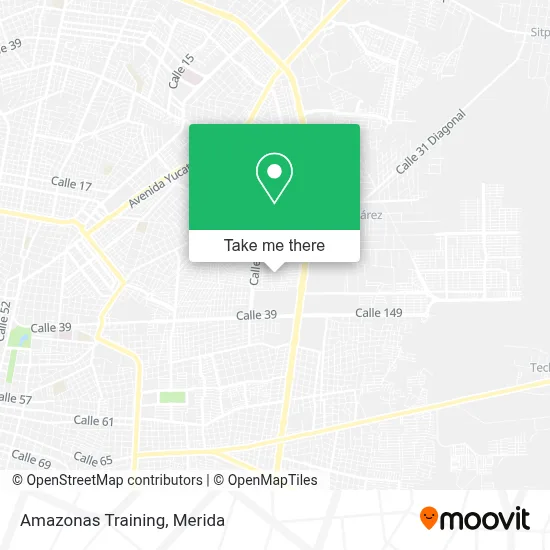 Amazonas Training map