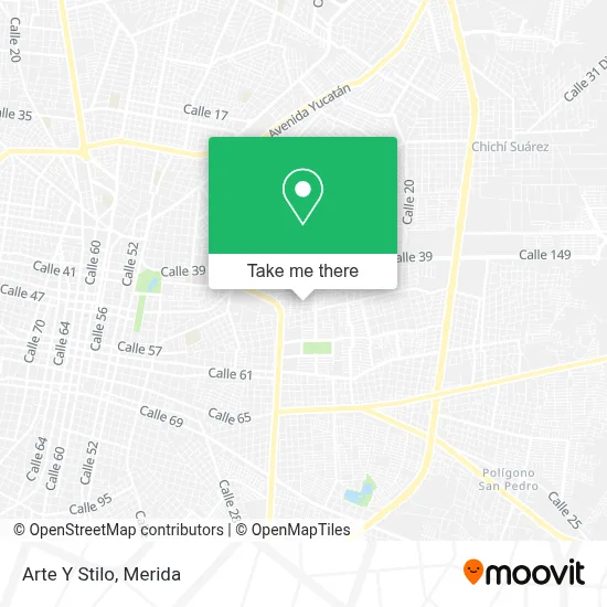 Arte Y Stilo map
