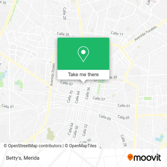Betty's map