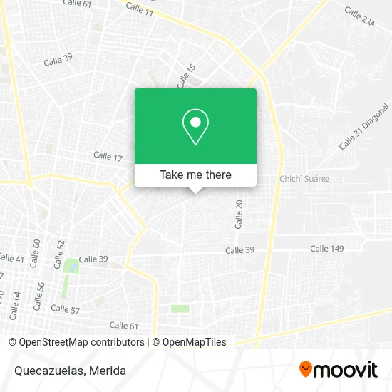 Quecazuelas map