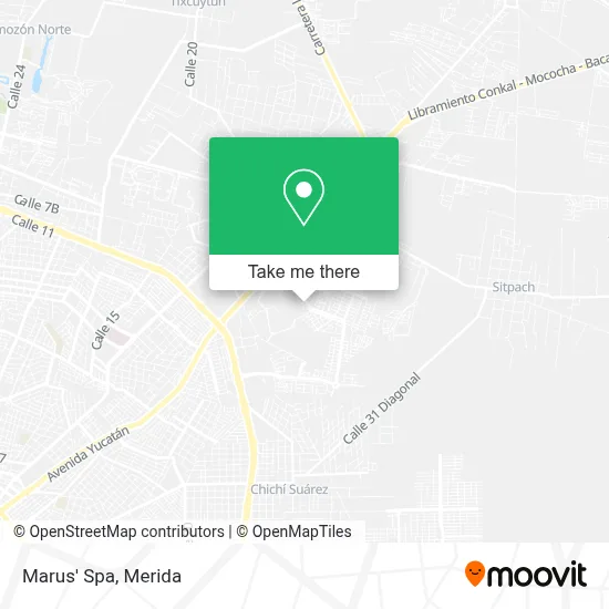 Marus' Spa map