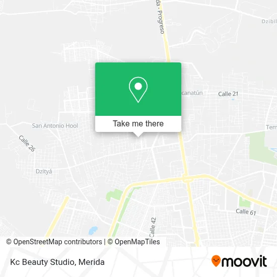 Kc Beauty Studio map