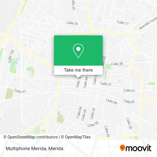 Multiphone Merida map