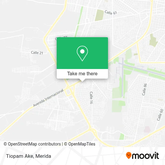 Tiopam Ake map
