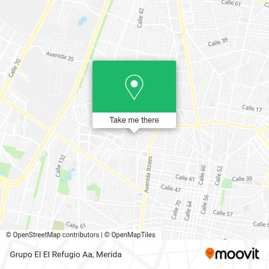 Grupo El El Refugio Aa map