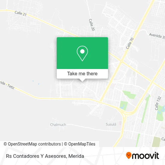 Rs Contadores Y Asesores map