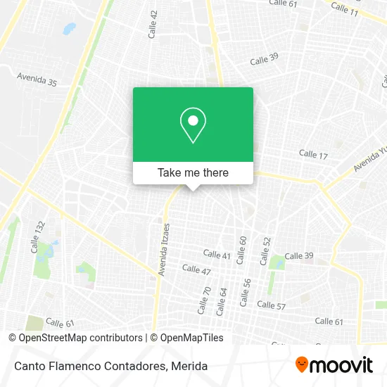 Canto Flamenco Contadores map