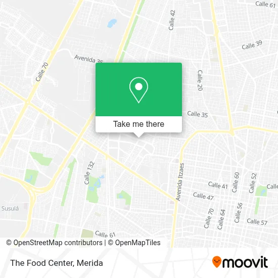 The Food Center map