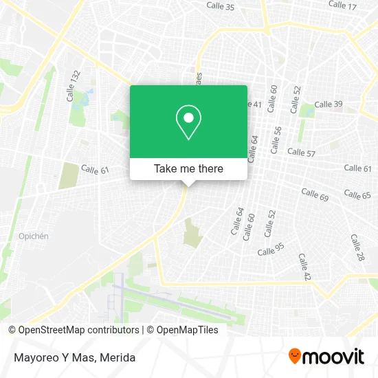 Mayoreo Y Mas map